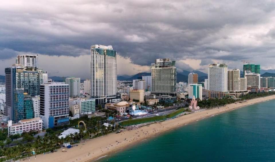 Panorama Ocean View Luxury Apartment Нячанг Экстерьер фото
